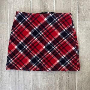 Flannel skirt